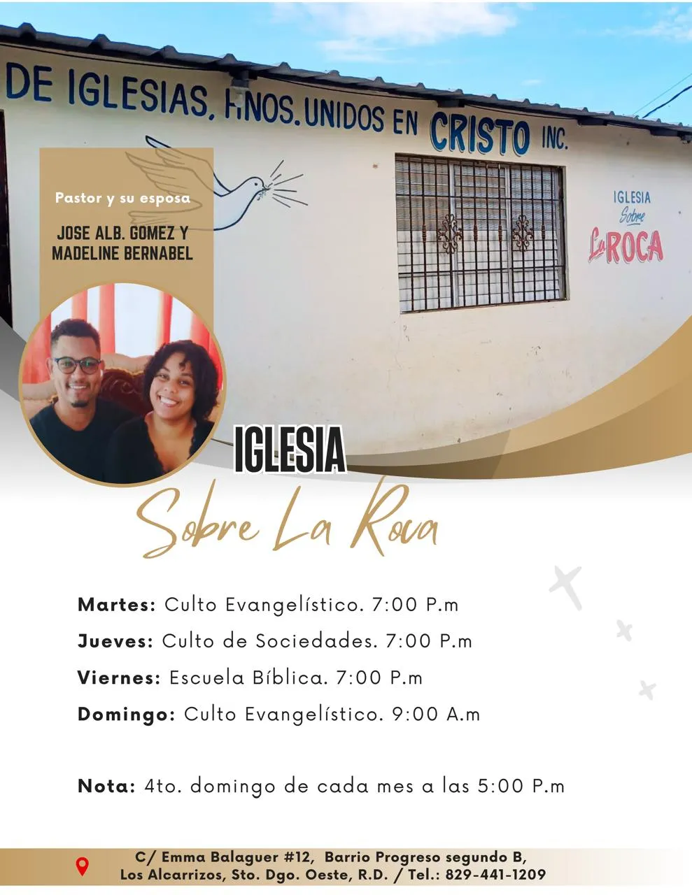 Imagen de Iglesia Hermanos Unidos en Cristo Sobre la Roca